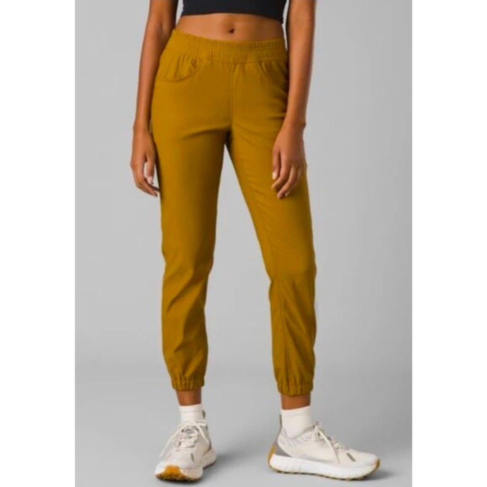 prAna Halle E-Waist Jogger II Womens 12 Brown Stretch Outdoor Hiking Pants - Picture 12 of 12